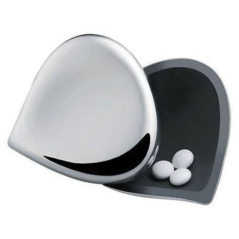 chestnut stainless steel pill box|Alessi Chestnut Pillbox in the shop .